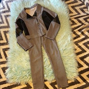 Girls Disney Houndstooth Outfit